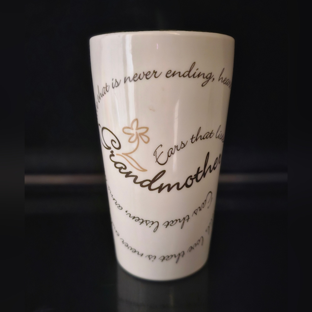 Life is a Circle tall Grandmother mug